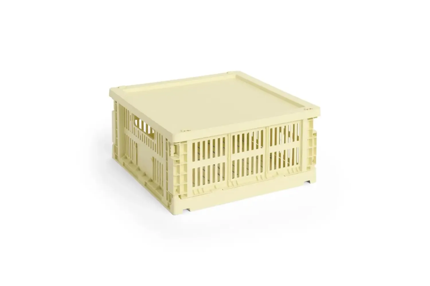 Clearance Hay Colour Crate - Medium Square - Light yellow