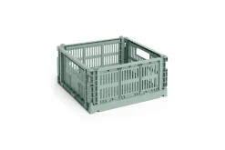Online Hay Colour Crate - Medium Square - Sage green