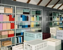 Sale Hay Colour Crate - Medium Square - Off-white