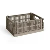Best Hay Colour Crate - Medium - Warm grey