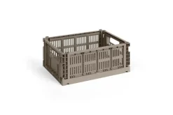 Best Hay Colour Crate - Medium - Warm grey