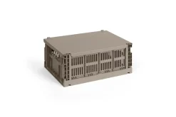 Best Hay Colour Crate - Medium - Warm grey
