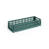 Discount Hay Colour Crate Mini - Oblong - Dark green