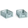Best Hay Colour Crate Mini - Set of 2 - Dusty blue