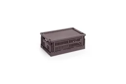 Hot Hay Colour Crate - Small - Bordeaux