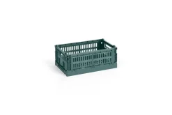Hot Hay Colour Crate - Small - Dark green