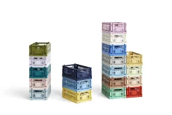 Hot Hay Colour Crate - Small - Dark green