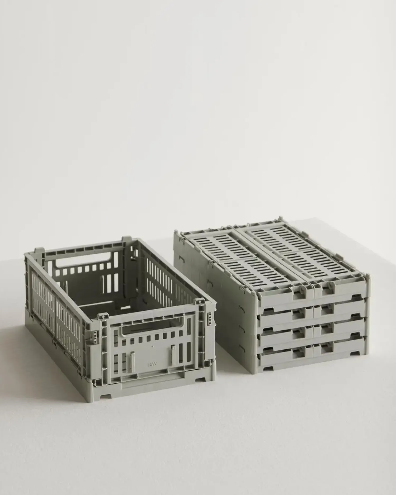 Sale Hay Colour Crate - Small - Grey