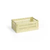 Discount Hay Colour Crate - Small - Light yellow