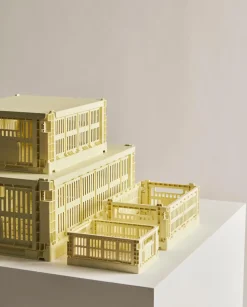 Discount Hay Colour Crate - Small - Light yellow