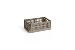 Outlet Hay Colour Crate - Small - Warm grey