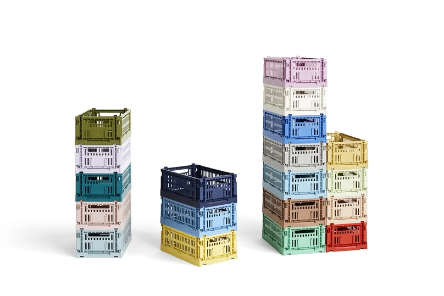Outlet Hay Colour Crate - Small - Warm grey