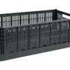 Outlet Hay Colour Crate - X-Large - Charcoal
