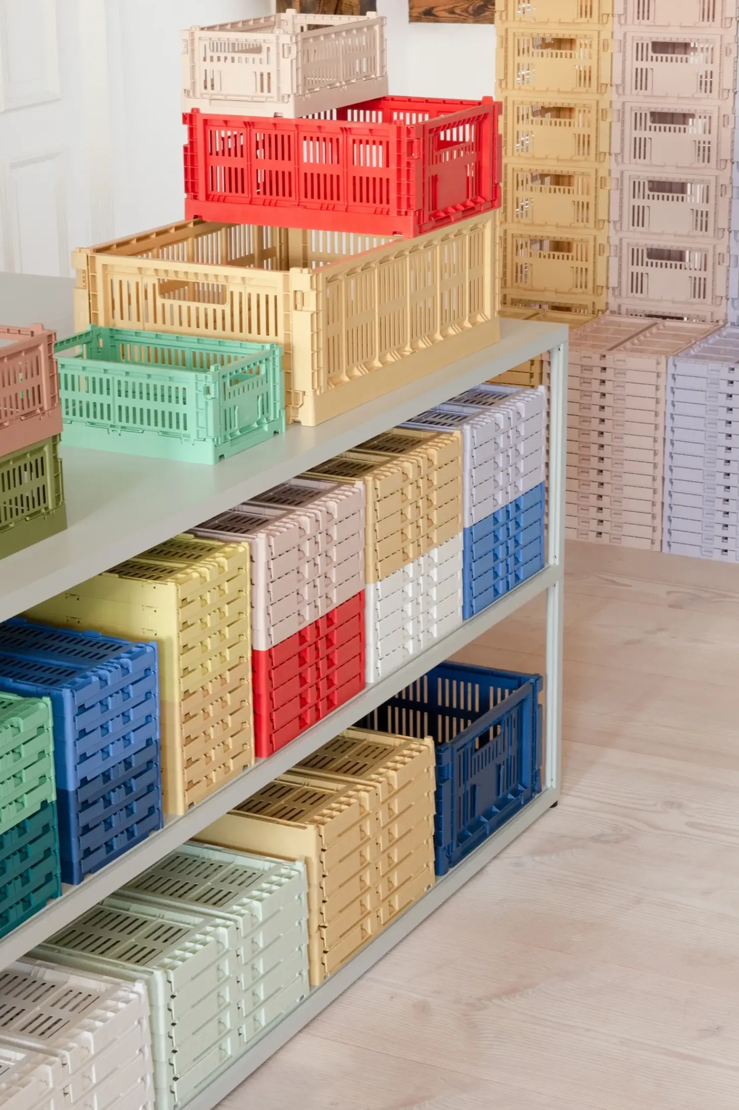 Best Hay - Colour Kasse - Recycled - Medium - Lyseblå - Electric blue
