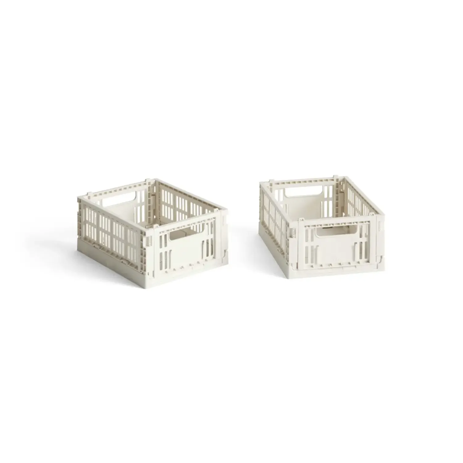 Clearance Hay - Colour Kasser - Recycled - Mini - Off White - 2 stk