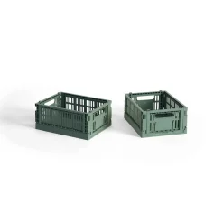 Online Hay - Colour Kasser - Recycled - Mini - Grøn - Sage Green - 2 stk