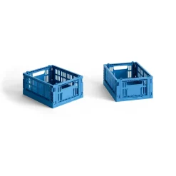 Discount Hay - Colour Kasser - Recycled - Mini - Blå - Electric Blue - 2 stk