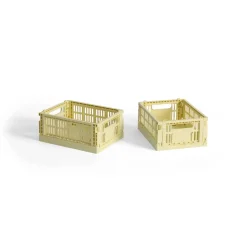 Online Hay - Colour Kasser - Recycled - Mini - Gul - Light Yellow - 2 stk