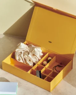 Outlet Hay - Colour Storage Jewellery Box - Smykkeskrin - Egg Yolk gul