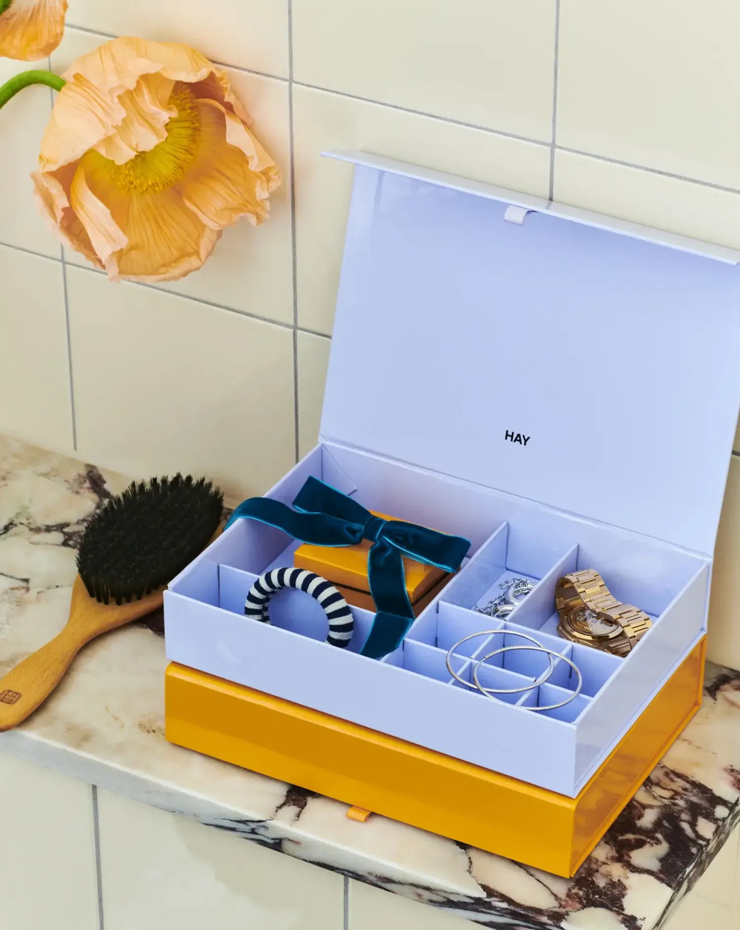 Best Hay - Colour Storage Jewellery Box - Smykkeskrin - Lavender
