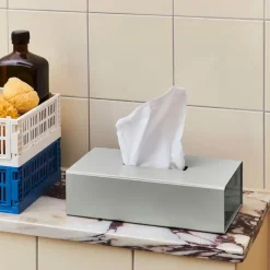 Clearance Hay - Colour Storage Tissue Box - Grå