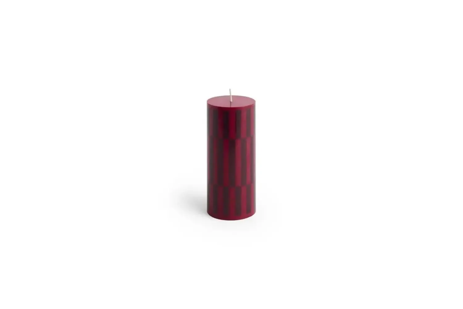 New Hay - Column Candle - Wine and bordeaux