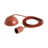 Clearance Hay - Common Pendant Cord Set - Rusty red