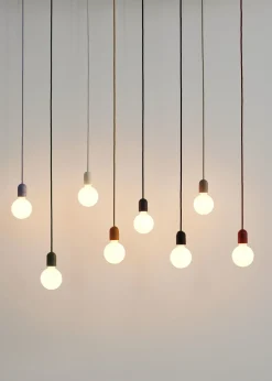 Clearance Hay - Common Pendant Cord Set - Rusty red