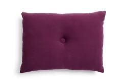 Clearance Hay - Dot Cushion - Linen - Burgundy