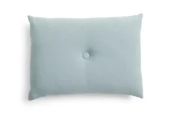 Best Hay - Dot Cushion - Linen - Pigeon blue