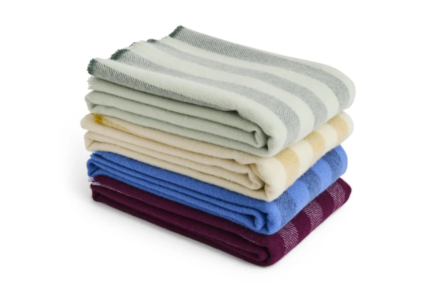Clearance Hay - Duo Throw - W130 x L180 - Sky blue