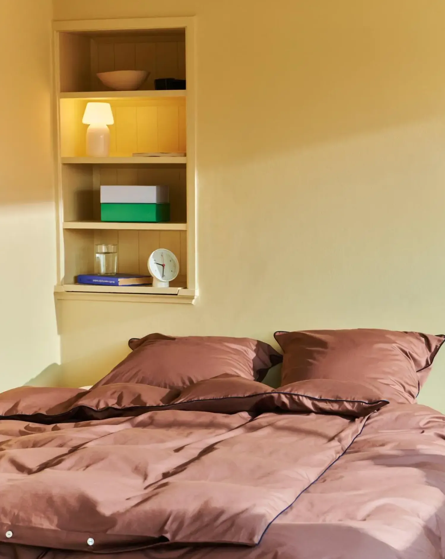 Best Hay - Dynebetræk - Outline Duvet - Milk Chocolate - 140x200 cm