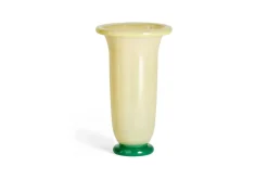 Outlet Hay - Empire Vase - Large - Lemon & Green - Sand with lemon rim, green base - 829