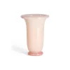 Best Hay - Empire Vase - Medium - Light Pink - Light pink with pink base - 749