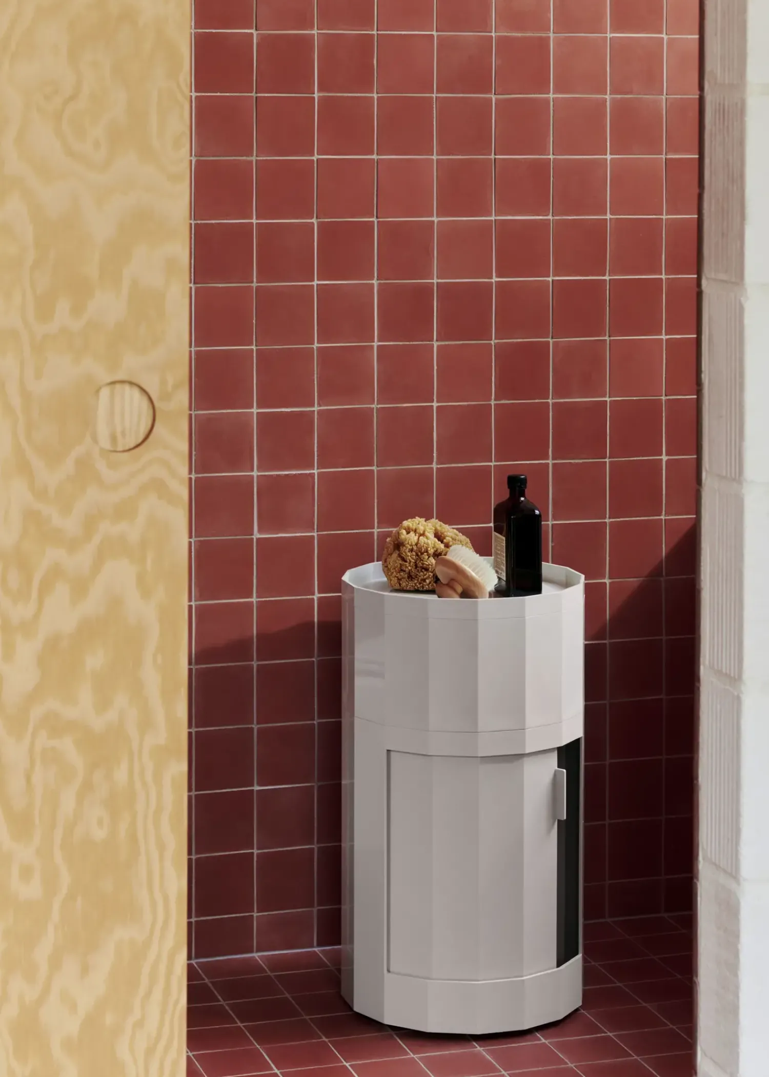 Online Hay - Facet Cabinet - High - Eggshell - Hvid