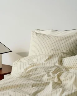 Best Hay - Fineline Duvet Cover - 140 x 200 - Ivory
