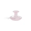 Sale Hay - Flare lysestage - pink med hvid