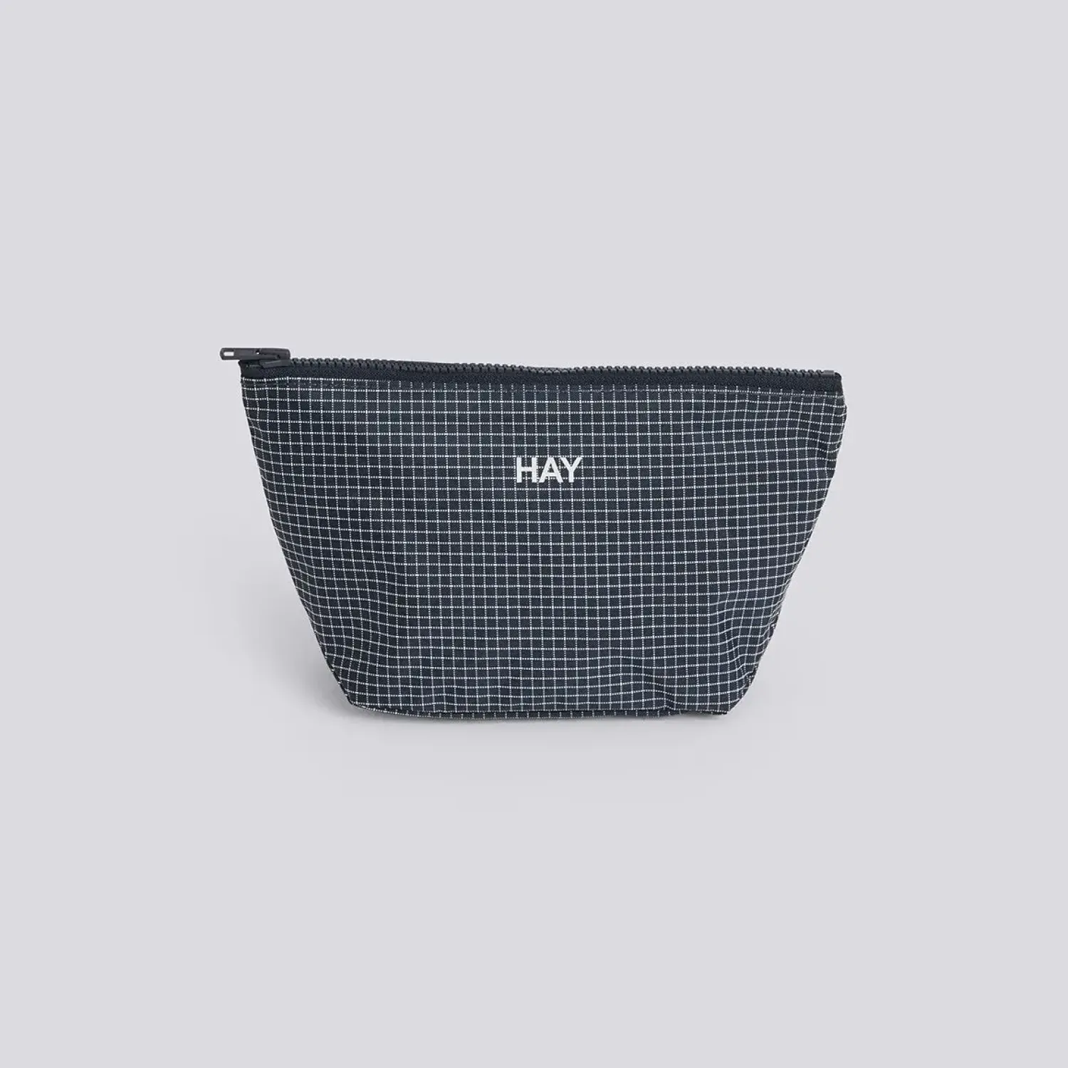 Hay - Grid Pouch - Small - Mørkeblå