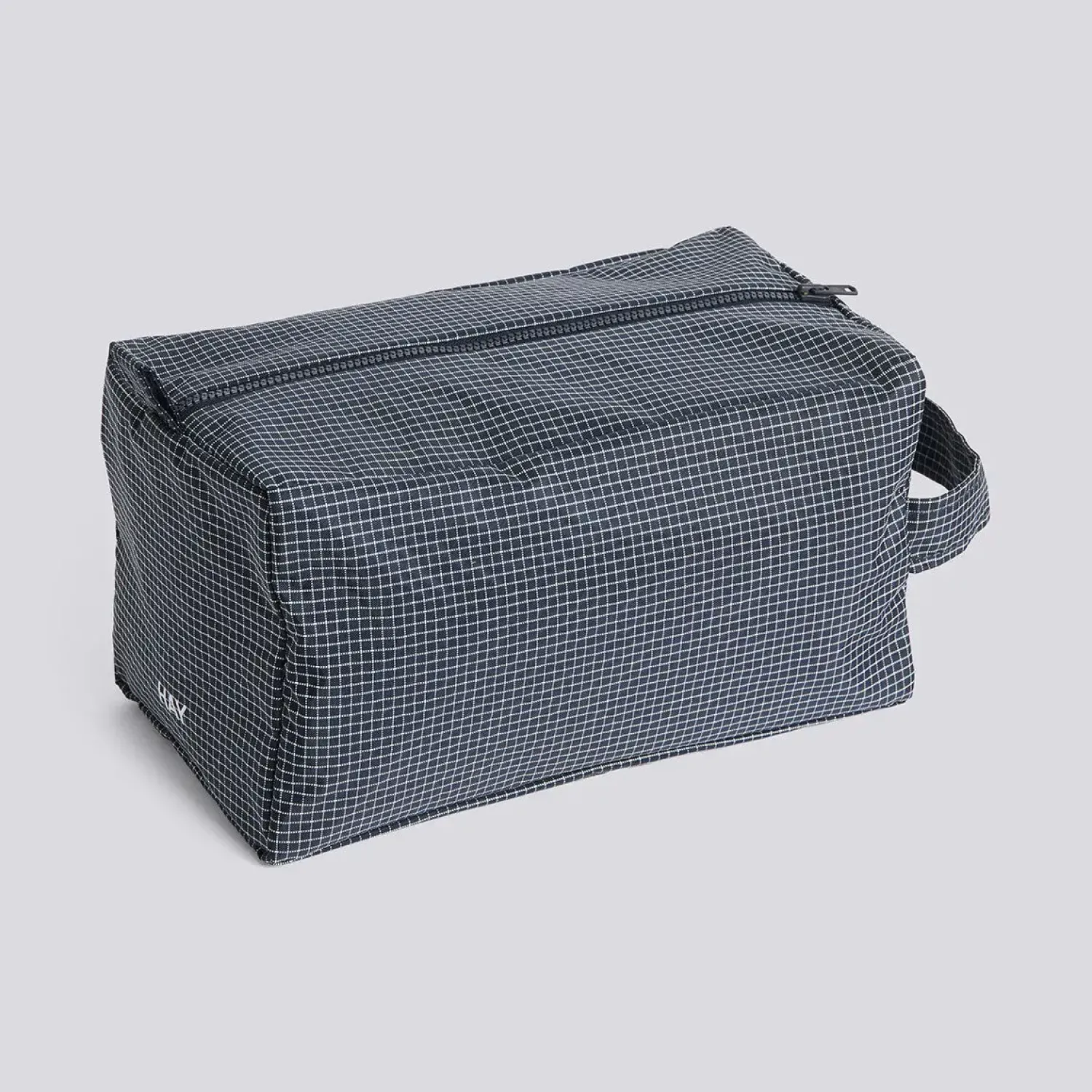 Discount Hay - Grid Wash Bag - Medium - Mørk blå