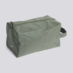 Discount Hay - Grid Wash Bag - Medium - Mørk grøn