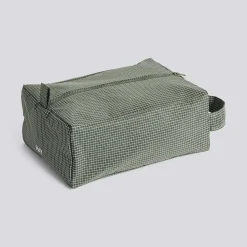 Sale Hay - Grid Wash Bag - Small - Mørk grøn