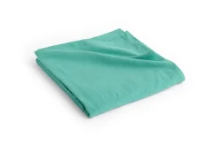 New Hay - Linen Bedspread - 240 x 260 - Emerald Green - Emerald green - 3349