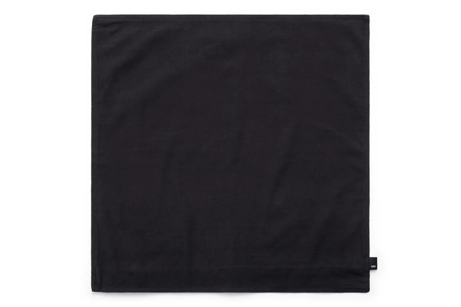 Sale Hay - Linen Cushion Cover - 60 x 60 - Blue, black