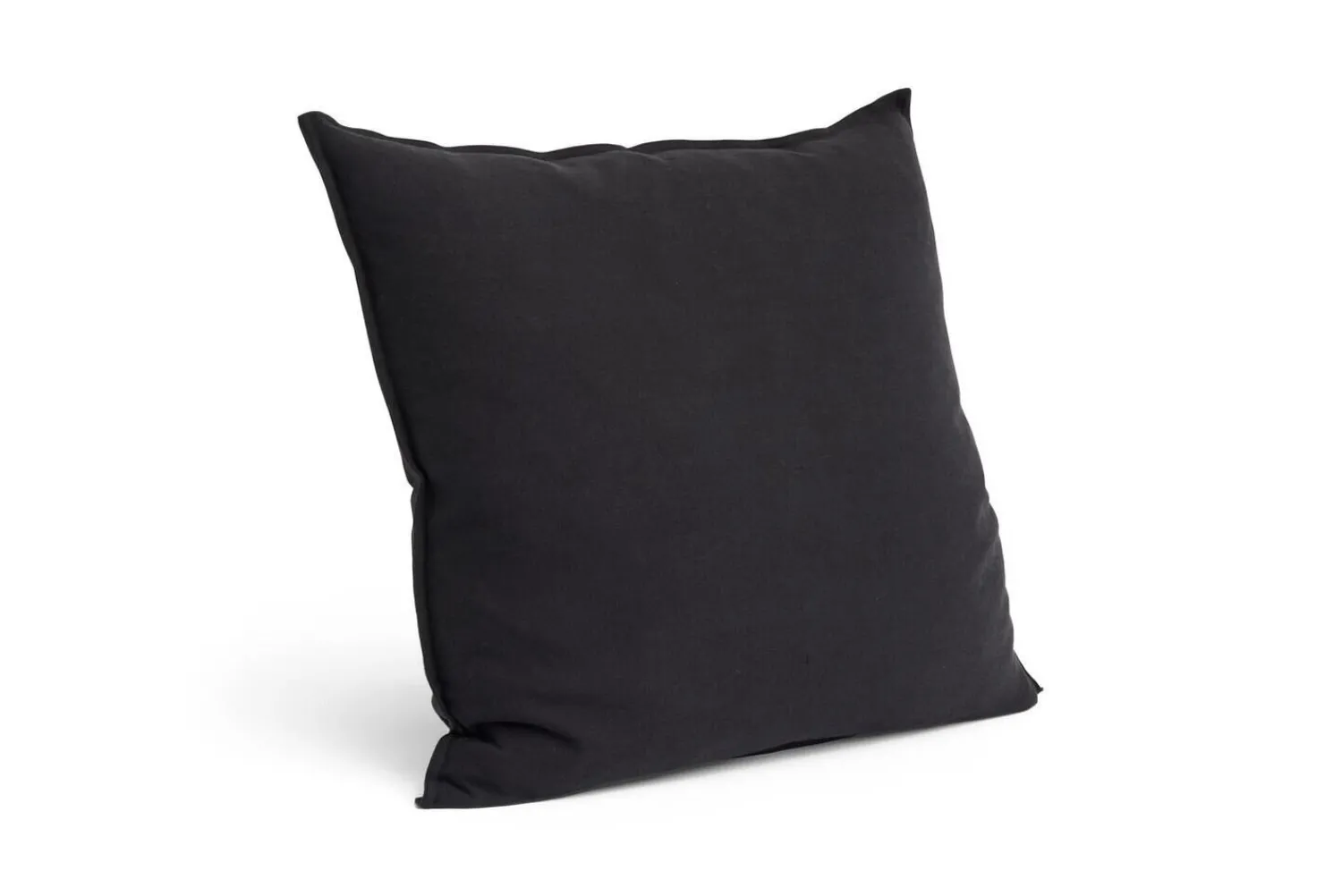 Hot Hay - Linen Cushion - 60x60 - Black - Blue, black - 1099