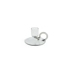 Online Hay - Lysestage - Tiny - Curved - Grå - Højde 5 cm