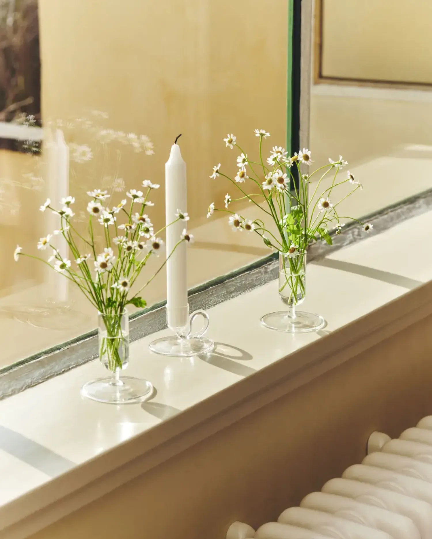 Online Hay - Lysestage - Tiny - Straight - Clear - Højde 7,7 cm