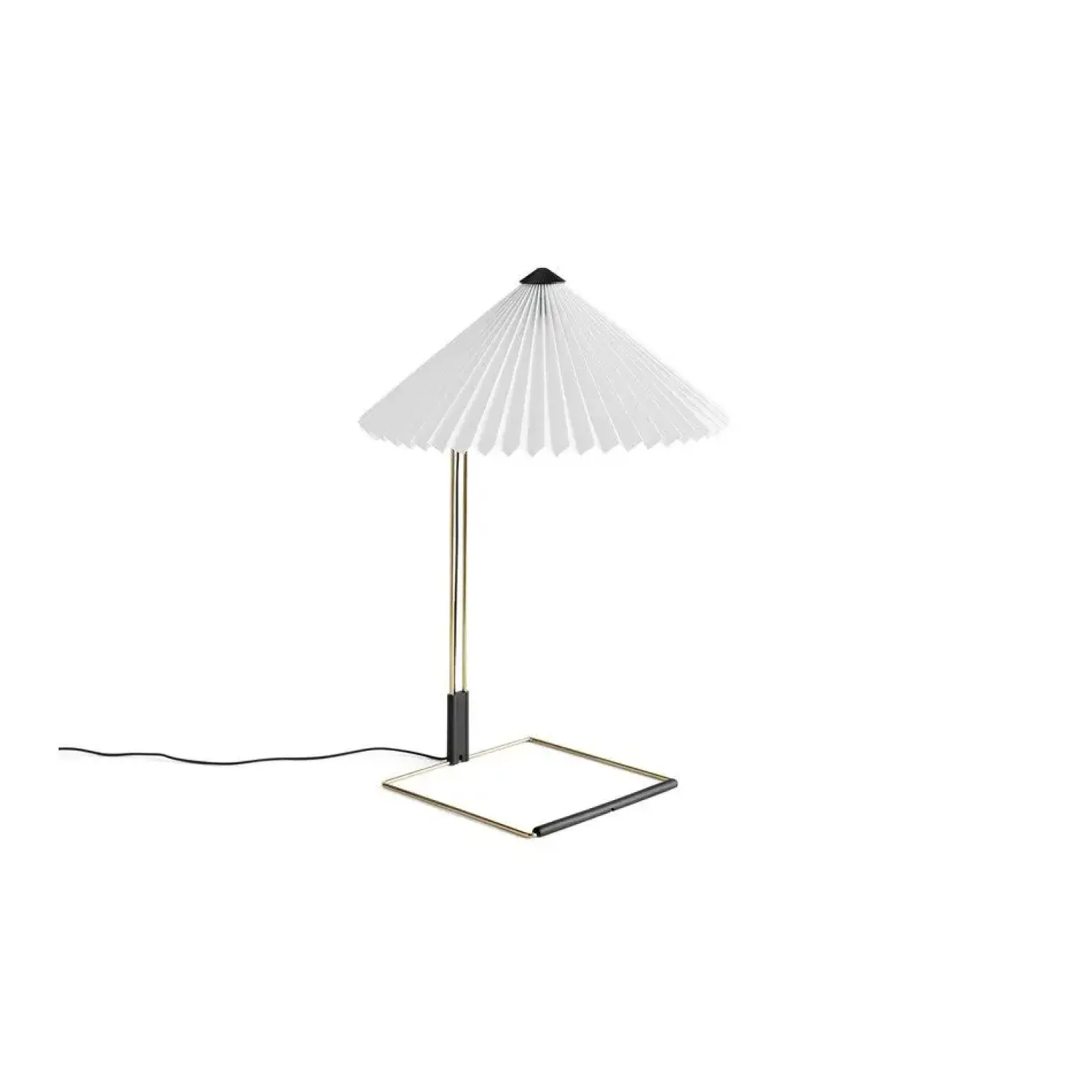 Discount Hay - Matin bordlampe - med hvid skærm - large - H:52 cm