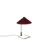 Hot Hay - Matin bordlampe - oxide red skærm (small)