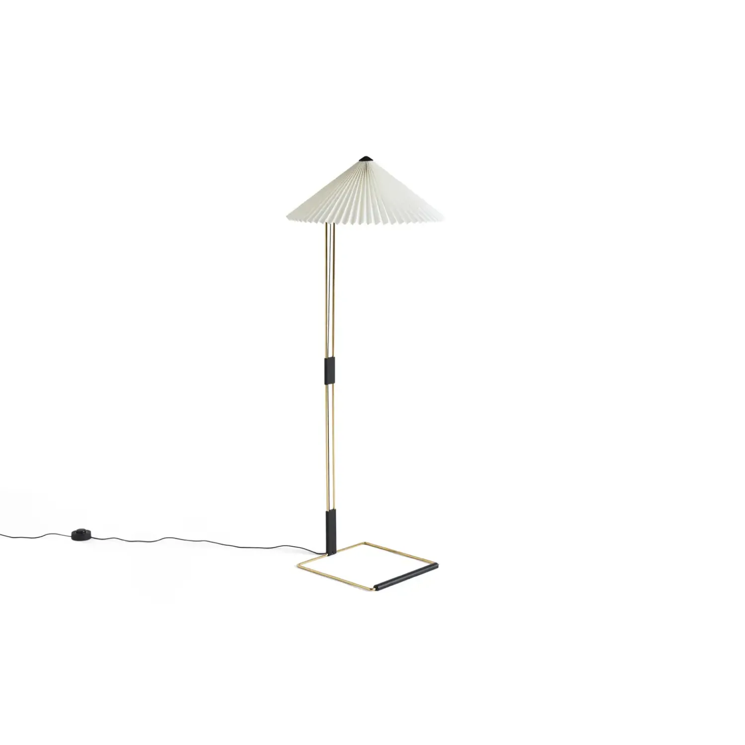 Clearance Hay - Matin gulvlampe - med hvid skærm