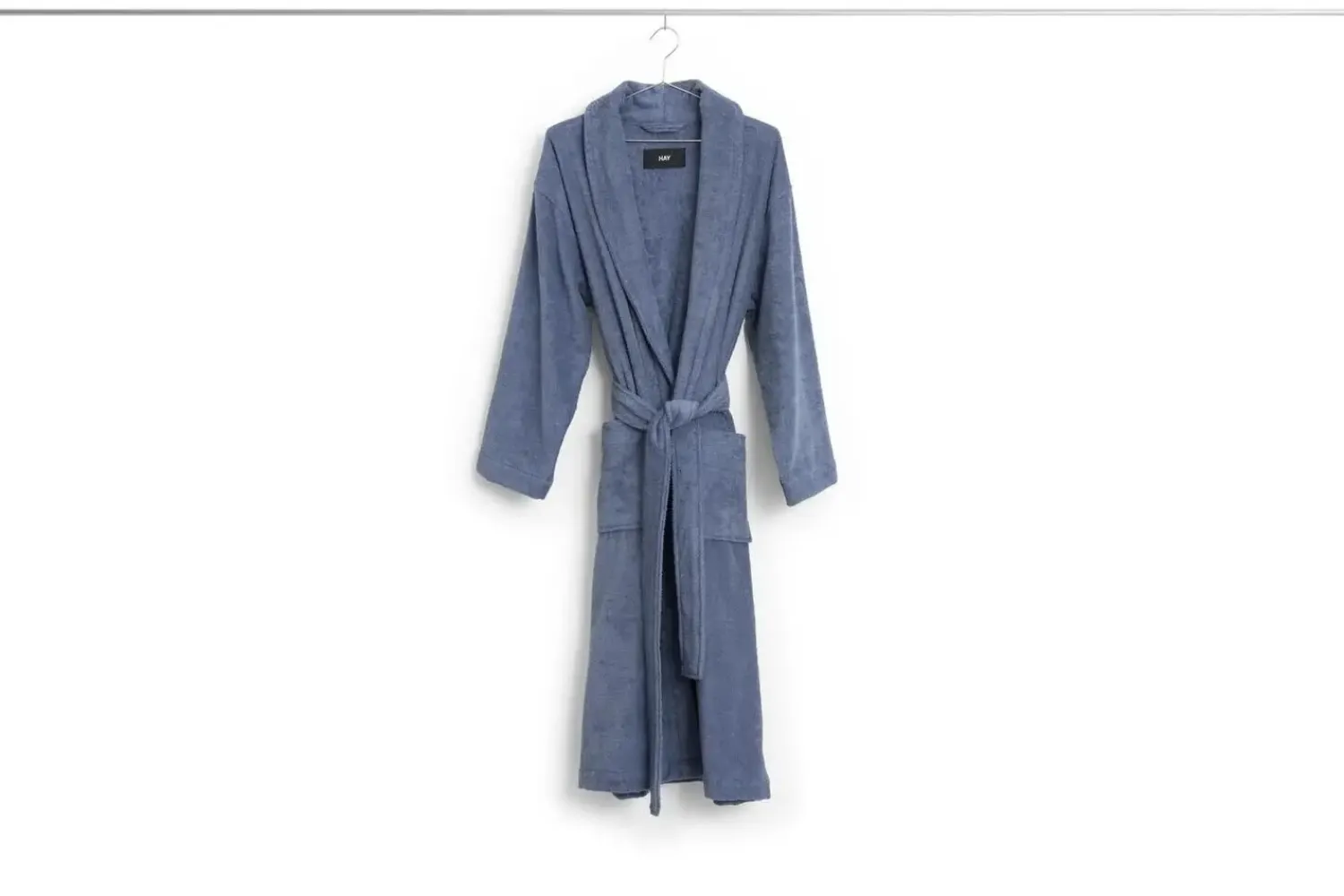 Sale Hay - Mono Bathrobe - S/M - Steel Blue - Steel blue - 1499